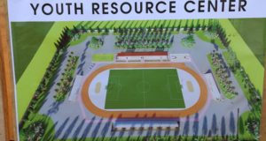 Minister cuts sod for youth Center in Volta Region