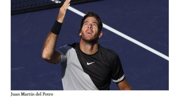 Del Potro ends Federer streak to claim Indian Wells title