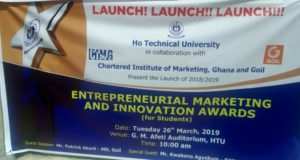 Ho Technical University Launches Entrepreneurial Awards for Students.