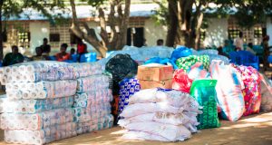 Ho Technical University donates to displaced residents in Tongu Districts